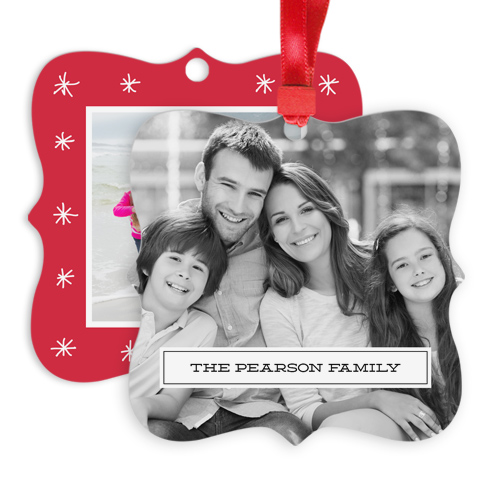Metal Vintage Square Ornament 01