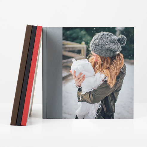 11x11 Classic Linen Book