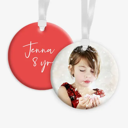 Porcelain Ornament | Circle